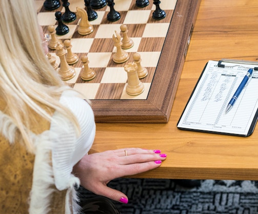 This special chessboard brings digital opponents into the physical