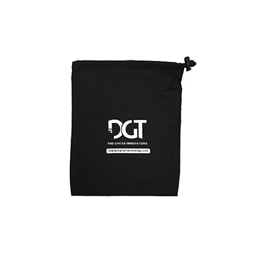 Small bag in black with DGT logo and cord