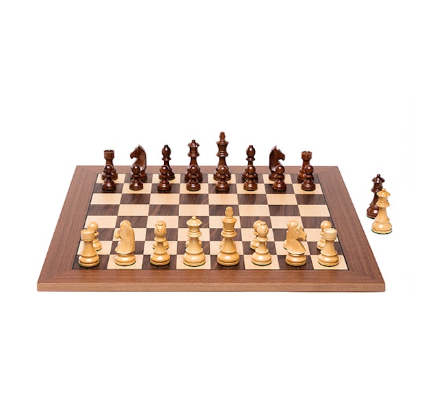 Conjunto de xadrez - DGT Timeless + tabuleiro Walnut